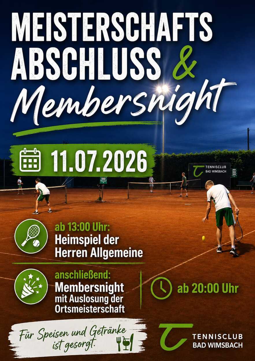 Membersnight 2026